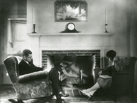 Cottage Hospital parlor.