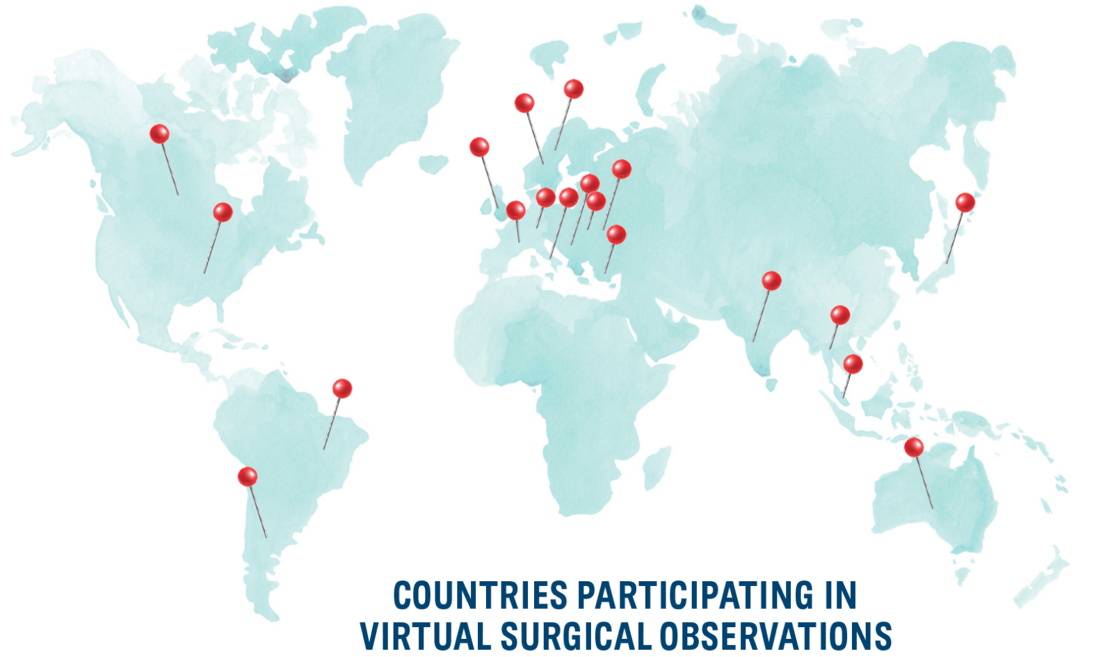 countries participating in virtual surgery